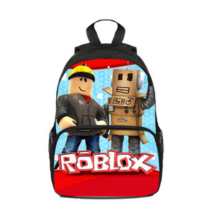 Zaino per bambini con cartoni animati, per scuola primaria e asilo, con tasca frontale e chiusura a cerniera, per il mondo virtuale transfrontaliero - Product Image 5