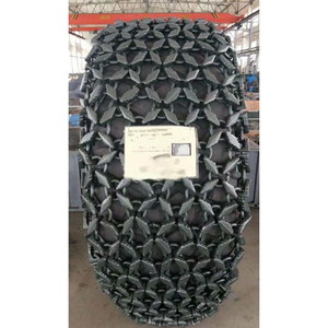 Chaîne de pneu en acier au manganèse épaissi 26.5 20.5 R25, galvanisée à chaud, soudée, pour pneus de skidder multi-anneaux - Product Image 2