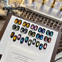 XEIJAYI Cat Eye 10 pièces Vernis à ongles gel UV sans HEMA ni TPO, norme européenne, OEM ODM, fournitures en gros pour la peinture des ongles
