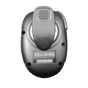 Mikrofon tangan nirkabel PTT, pengeras suara Bluetooth Walkie Talkie ganda H4