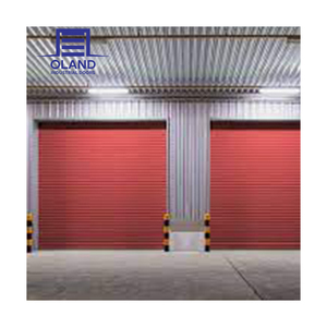 Portes <span class=keywords><strong>de</strong></span> <span class=keywords><strong>garage</strong></span> automatiques électriques ignifugées UL <span class=keywords><strong>de</strong></span> haute qualité, portes à enroulement en acier galvanisé résistant aux ouragans pour sortie - Product Image 6