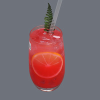 Modèle de boisson simulée personnalisé en plastique, artisanat Art Déco fait main, pour présentation en bar à cocktails, jus, ou salon de thé, idéal pour anniversaire