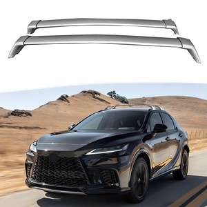 Barras Transversales de Techo JOESHIER de Alta Calidad en Negro y Plata para LEXUS RX350 350h 2023-2025, Portaequipajes de Aluminio - Product Image 4
