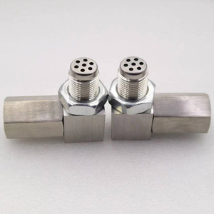 <span class=keywords><strong>Cnc</strong></span> thép không gỉ oxy cảm biến kết nối mở rộng Adapter 135/90/180 độ xe sửa đổi các bộ phận dây EDM oxy spacer - Product Image 6