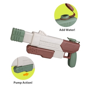 Zomerpomp Waterpistool Speelgoed Luchtdruk Custom Waterpistool Met 2 Nozzles Schieten Water Spel Voor Kinderen - Product Image 3