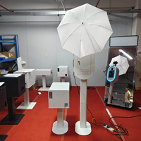 Machine photomaton XLP en métal à hauteur réglable, impression instantanée en libre-service, kiosque pour événements, location pour mariage et fête