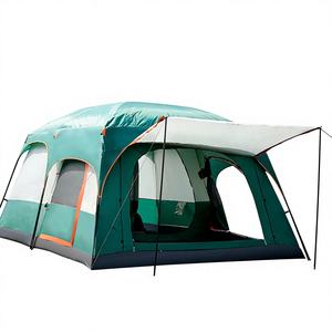 Tente de <span class=keywords><strong>camping</strong></span> en plein air Offre Spéciale Fabricant transfrontalier Vente en gros 3-4 personnes Deux chambres 5-8 personnes Deux chambres 10 personnes Grande tente - Product Image 2