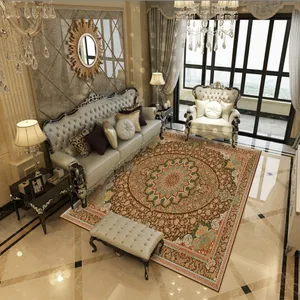 Hand made beige persian carpet supplier