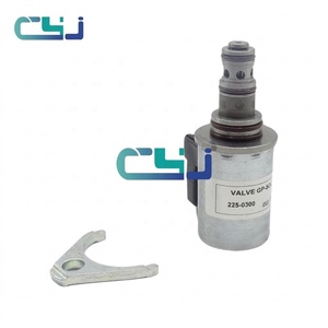 Vanne Solénoïde Hydraulique Haute Qualité 2250300 DC24V pour Modèles de Chargeuses sur Pneus, Pièce de Pompe 225-0300 - Product Image 3