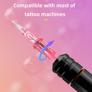 Ambition 20Pcs/box <strong>Pink</strong> 1RL 3RL 5RL 7RL 5F 7F Eyebrow Eyeliner Lips Disposable Tattoo Cartridges <strong>Needles</strong> for Permanent Makeup - Product Image 5