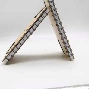 Promotion Business Office Gifts Custom Logo Printed Eco Wooden Bamboo <b>Notebook</b> Cover - Product Image 4