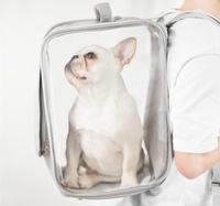 Cage pliable pour chien et chat, sac à dos à la mode, sac de voyage pour chat, sac à dos pour animaux de compagnie