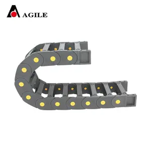 45*100 mm MTS bridge type reinforced nylon flexible cable guide hot sale for CNC Milling Machine