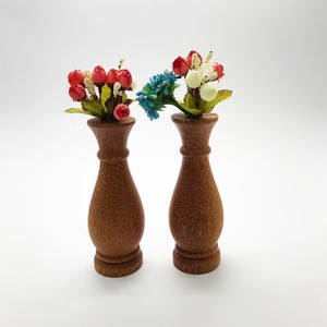 <span class=keywords><strong>Vaso</strong></span> Vintage in Legno <span class=keywords><strong>di</strong></span> Cocco per Fiori Secchi - Product Image 3