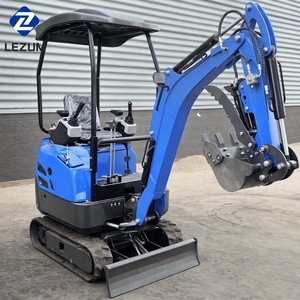 Lezum รถขุดตีนตะขาบขนาดเล็กสำหรับเครื่องยนต์รถไฮดรอลิกส์0.12ม. 1800กก. ได้รับการรับรอง CE - Product Image 1