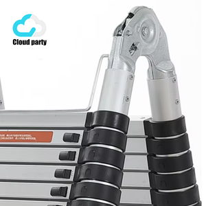 <span class=keywords><strong>Escalera</strong></span> de Aluminio Multiposición Personalizada, Telescópica y Plegable, Carga de 150 kg, Se Convierte a Modos de <span class=keywords><strong>Escalera</strong></span> en A, Recta, <span class=keywords><strong>Escalera</strong></span> y Andamio - Product Image 4