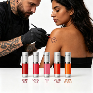 Pigment semi-permanent aux couleurs riches pour sourcils et lèvres, texture naturelle, application légère, diffusion fluide, sans transfert, formule végétale douce, multicolore. - Product Image 6