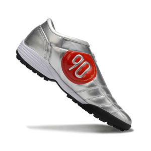 Zapatillas <span class=keywords><strong>de</strong></span> Fútbol Profesionales <span class=keywords><strong>Baratas</strong></span> Originales con Tacos Plateados para Entrenamiento Deportivo en Césped Artificial, Ligeras y Suaves para Hombre y <span class=keywords><strong>Mujer</strong></span> - Product Image 5
