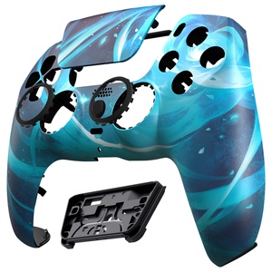 Aero Slash Magic Pattern LUNA Redesigned Custom Gamepad <b>Case</b> Replacement Shell for <b>PS5</b> <b>Controller</b> Faceplate with Touchpad Cover - Product Image 2