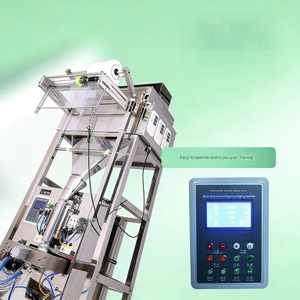 Máquina de Llenado de Polvo por Peso para Gránulos Alimenticios y Té, Máquina de Envasado Neumática Automática de Triple Cabezal - Product Image 3