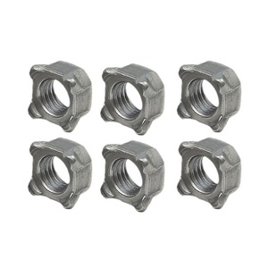 Jauge d'écrou carré de soudage <span class=keywords><strong>SHENHE</strong></span> GB13680, zinguée, grade 4.8, forgée, pour usage manuel automobile M4-M16 - Product Image 1