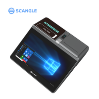 Scangle Factory 11.6 "Windows de systèmes de point de vente de tablette à écran tactile avec 20*2 lignes VFD + NFC + Scanner