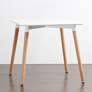 Bộ Đồ Nội Thất Phòng Ăn Mesa De Comedor Hiện Đại Nhà Hàng Bắc Âu Nhỏ 80Cm Bàn Ăn Bằng Gỗ Vuông Màu Trắng Nhà Bếp - Product Image 3