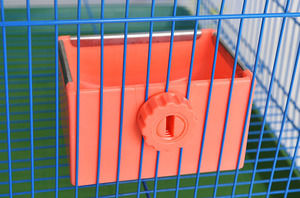 Totoro tavşan pet malzemeleri kare yiyecek kutusu asılı kafes besleme kasesi sabit gıda havzası olabilir - Product Image 4