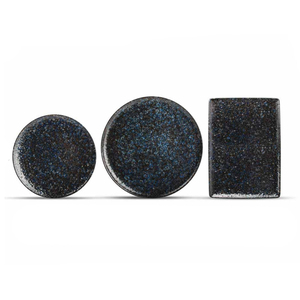 Ensemble de 4 assiettes de table en céramique, bol à <span class=keywords><strong>soupe</strong></span>, tasse de thé, assiettes à dîner minimaliste, nouveau <span class=keywords><strong>design</strong></span> style rétro - Product Image 5