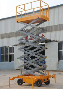 Bàn nâng di động thủy lực loại kéo cắt, tải trọng 1000kg, đạt chứng nhận CE, dùng cho vận chuyển vật liệu trong kho - Product Image 4