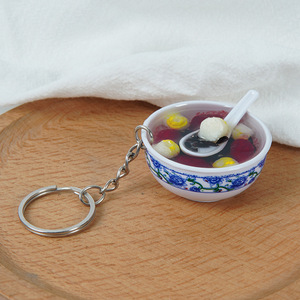 4cm Simulated Food Craft Pendant, Miniature Chinese-style Snack <strong>Toy</strong> - Product Image 5