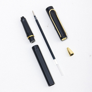 Custom Logo Gel <b>Pens</b> Plastic Portable Promotional Writing <b>Pens</b> For Office Meeting Signing - Product Image 4