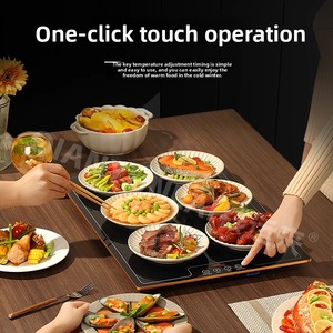 Chauffe-plat électrique <span class=keywords><strong>pour</strong></span> buffet Élément chauffant en acier inoxydable Appareil de <span class=keywords><strong>cuisine</strong></span> d'extérieur à économie d'énergie - Product Image 2