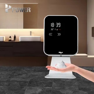 Automatischer Flüssig seifensp ender Smart Sensor Touch Free Automatischer LED-Spiegelbild-Seifensp ender