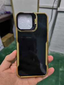 ฝาครอบตัวยึดเลนส์เคลือบอิเล็คโทรเพลท + เคสโทรศัพท์กันกระแทก TPU สำหรับ Infinix Hot 50i/50 <span class=keywords><strong>pro</strong></span>/ 50/50 <span class=keywords><strong>Pro</strong></span> + - Product Image 2