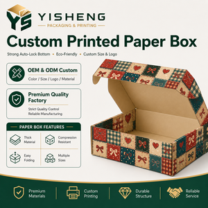 Cajas <span class=keywords><strong>de</strong></span> Envío Corrugadas Americanas Vintage Impresas Personalizadas <span class=keywords><strong>de</strong></span> Primera Calidad con Logotipo para Envíos <span class=keywords><strong>de</strong></span> Marca - Product Image 1
