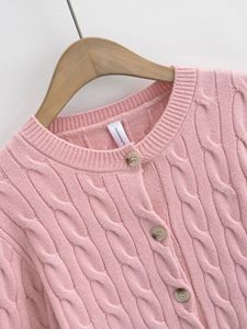 <span class=keywords><strong>Cardigan</strong></span> torsadé épais vintage pour femme 2024 automne hiver <span class=keywords><strong>style</strong></span> coréen - Product Image 2