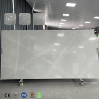 Grande dalle de pierre de quartz artificielle moderne, imperméable, pour hôtels, meubles de salle de bain, comptoirs, dessus de table, décoration intérieure