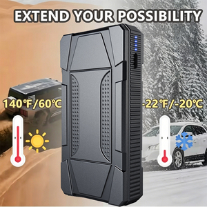 Démarreur de Véhicule Portable Multifonctionnel 12V 10000mAh avec Batterie Externe, Outil de Charge d'Urgence Automobile et Éclairage 200A 500A - Product Image 5