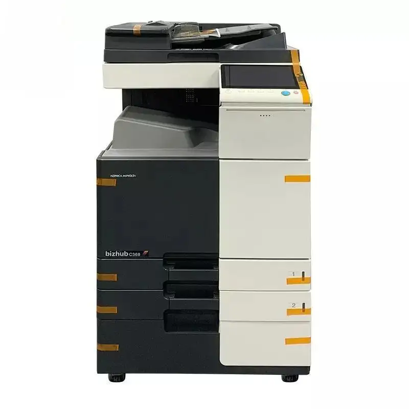 Восстановленный б/у копировальный аппарат, принтер, фотокопировальный аппарат C368 для копировального аппарата konica minolta