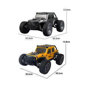 Coche Teledirigido Todoterreno 4x4 de Alta Velocidad (38 km/h) con Ruedas Grandes de 1/16, Potente Vehículo Eléctrico para Escalar Rocas - Product Image 3