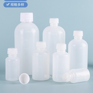 Botellas de Plástico Graduadas de 10, 20, 30, 50 y 100 ml, de Boca Pequeña, de PE, para Dispensar Líquidos, Uso en Laboratorio - Product Image 1