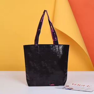Bolsa de Compras Laminada de PP Tejido, Reutilizable, Ecológica, Personalizada de Fábrica, Extra Grande, para Uso en la Sala de Estar, para Compras de Supermercado - Product Image 4