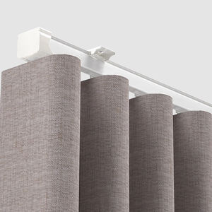 <span class=keywords><strong>Tringle</strong></span> à rideau motorisée en forme de S, rail à rideau carré, courbé sur mesure <span class=keywords><strong>pour</strong></span> les baies vitrées et les formes architecturales uniques, utilisation en intérieur - Product Image 3