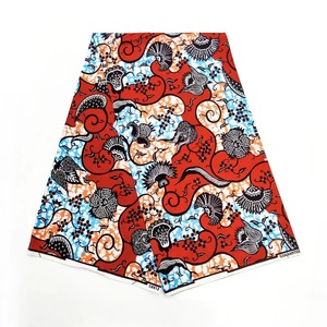 Tissu en coton imprimé africain populaire, 6 yards, Ankara Batik pour femmes/enfants, vêtements de fête, prix d'usine, vente en gros, fabricant - Product Image 3