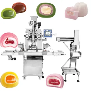 BNT-400 multi-fungsi lini produksi Mochi mesin pembuat es krim Mochi pembuat Mochi