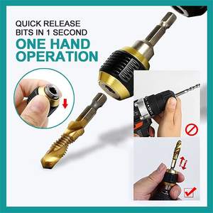 Jeu de 11 embouts hexagonaux à dégagement rapide Image, 1/4 po, pour outils électriques - Product Image 3