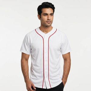 Softball Jersey Name Print OEM Sublimated Buy Polyester Sublimation Cheap Softball Jerseys Custom Jersey Baseball - Product Image 1