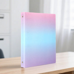 <span class=keywords><strong>Classeur</strong></span> personnalisé avec 6 anneaux pochettes en plastique propres avec trous pour les portefeuilles d'ordinateur portable pour les enveloppes de trésorerie et de budget, meilleure vente - Product Image 6