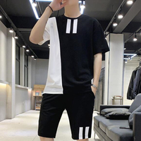 Heiße neue Modell Herrenmode Siebdruck Shirt mit Logo Farbe Herren Block Streetwear Mode T-Shirt